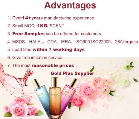 Factory Supply Perfume Fragrance Perfume Oil For perfume making