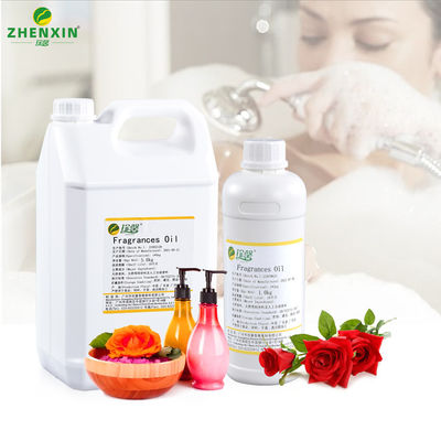 Free Sample Rose Fragrance Oil Raw Material For Shampoo Body Wash Making